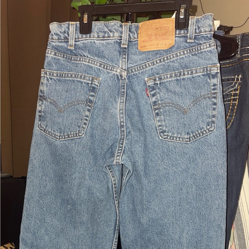 Levi's 550 Relaxed fit Light Blue Women's Jeans - Picture 2 of 6